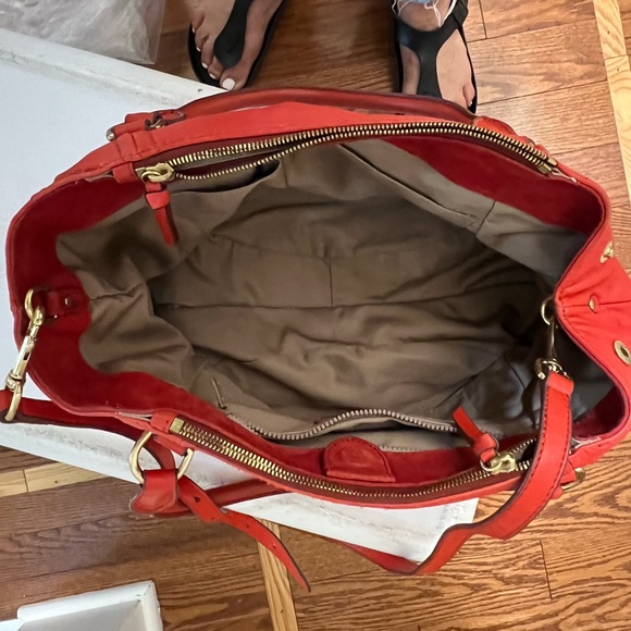 J Crew Leather Bag - Picture 2 of 5